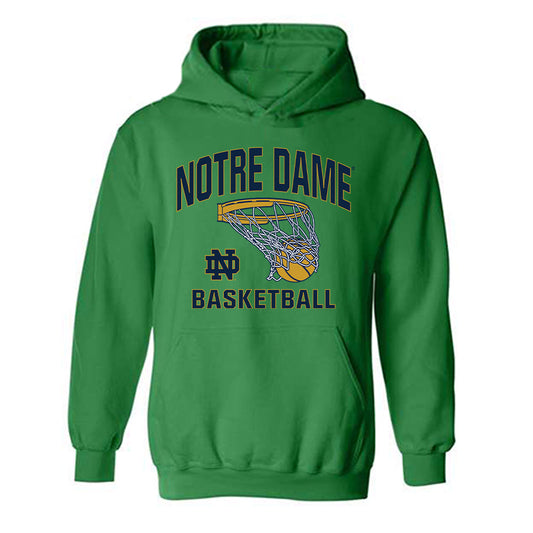 Notre Dame - NCAA Men's Basketball : Sir Mohammed - Sports Shersey Hooded Sweatshirt-0