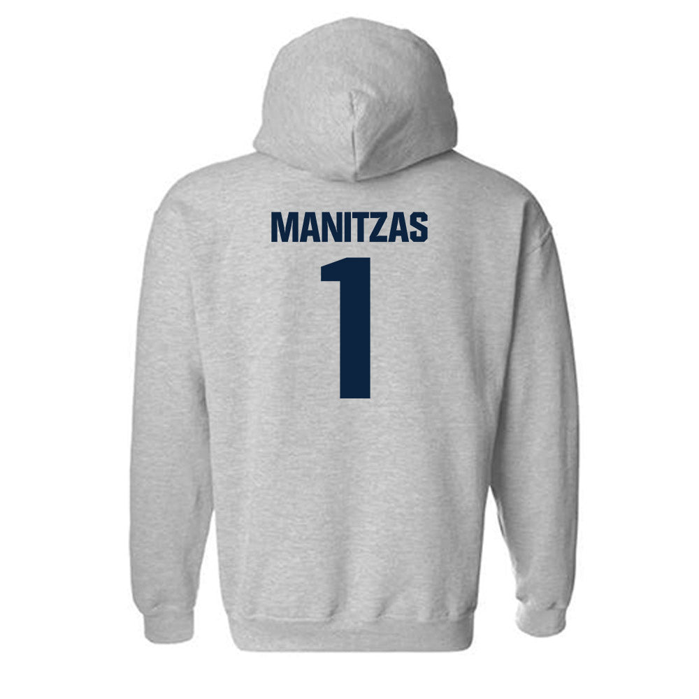 Notre Dame - NCAA Women's Volleyball : Alyssa Manitzas - Sports Shersey Hooded Sweatshirt