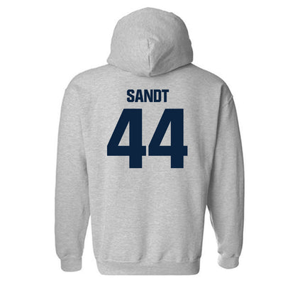 Notre Dame - NCAA Women's Volleyball : Ella Sandt - Sports Shersey Hooded Sweatshirt