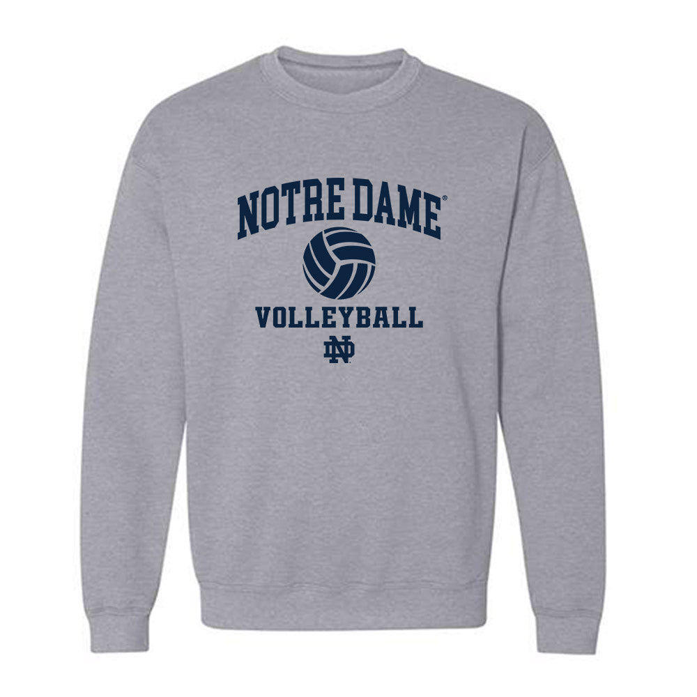 Notre Dame - NCAA Women's Volleyball : Alyssa Manitzas - Sports Shersey Crewneck Sweatshirt