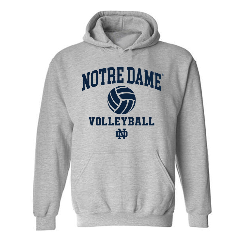 Notre Dame - NCAA Women's Volleyball : Ella Sandt - Sports Shersey Hooded Sweatshirt