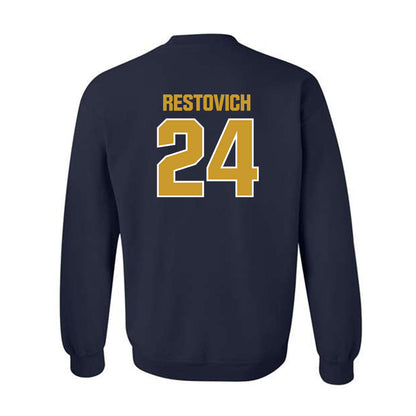 Notre Dame - NCAA Women's Soccer : Grace Restovich - Sports Shersey Crewneck Sweatshirt