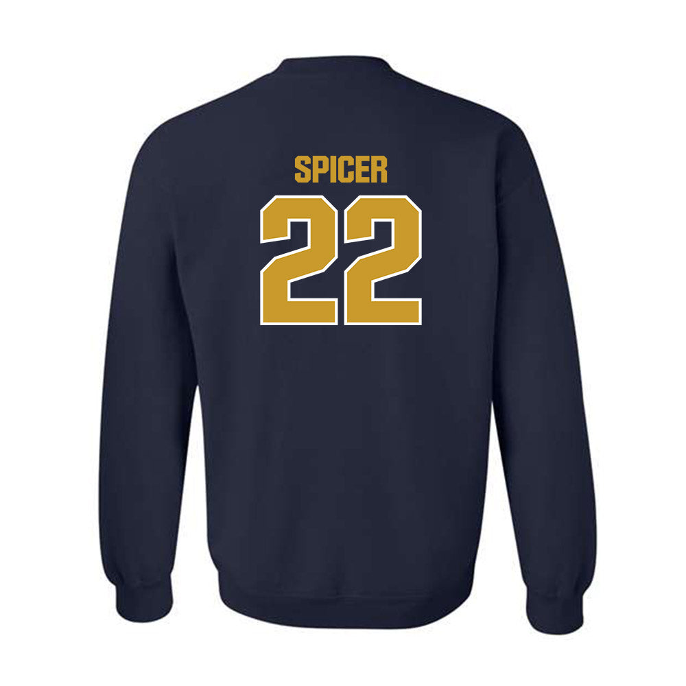 Notre Dame - NCAA Men's Soccer : Nolan Spicer - Sports Shersey Crewneck Sweatshirt-1
