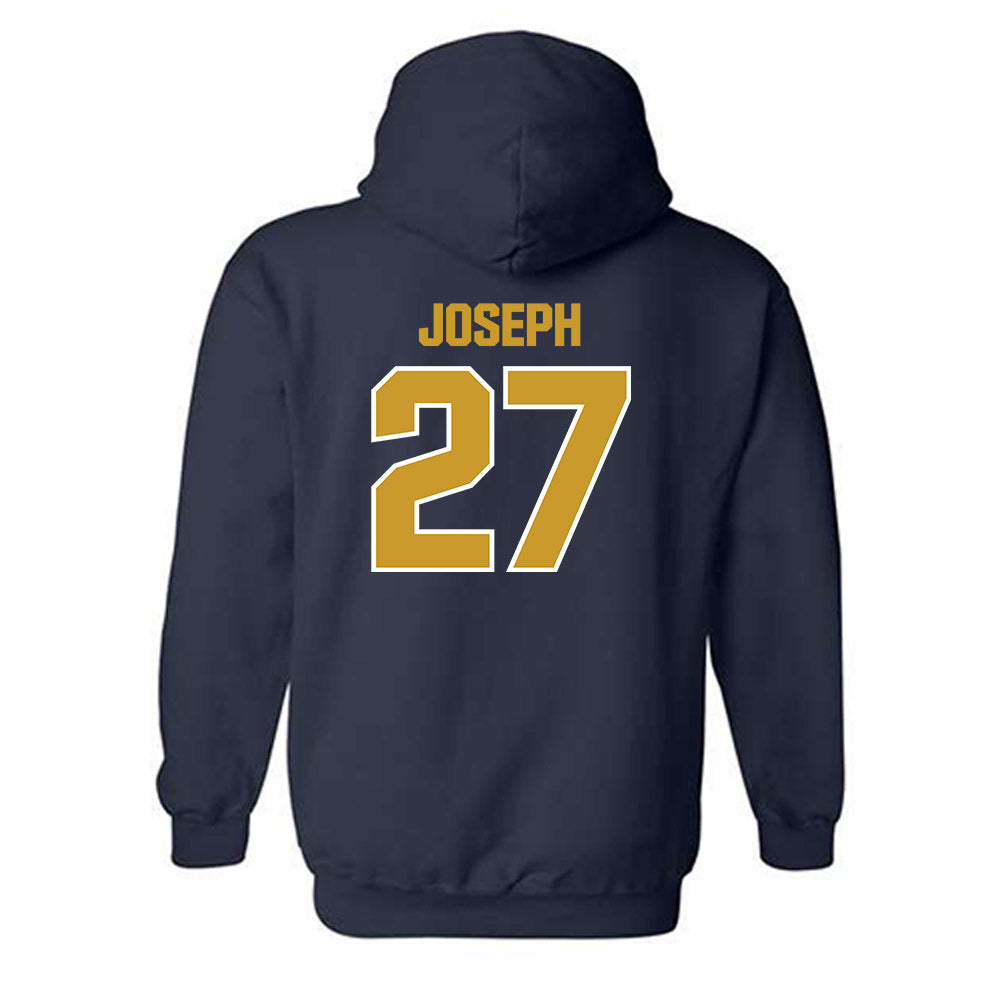 Notre Dame - NCAA Women's Soccer : Lily Joseph - Sports Shersey Hooded Sweatshirt-1