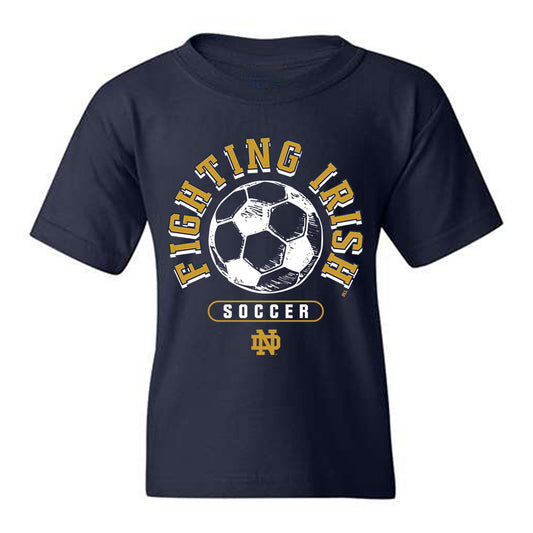 Notre Dame - NCAA Women's Soccer : Delaney Matriano - Sports Shersey Youth T-Shirt-0
