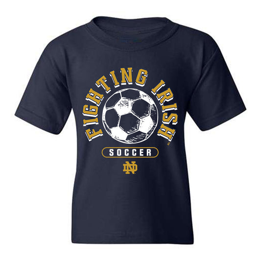 Notre Dame - NCAA Women's Soccer : Abby Mills - Sports Shersey Youth T-Shirt
