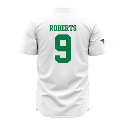 OKBU - NCAA Baseball : Blake Roberts - White Jersey-1