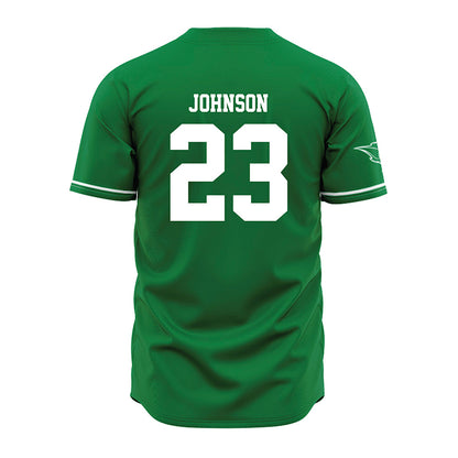 OKBU - NCAA Baseball : Quinn Johnson - Green Jersey-1