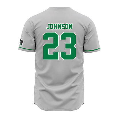 OKBU - NCAA Baseball : Quinn Johnson - Grey Jersey-1