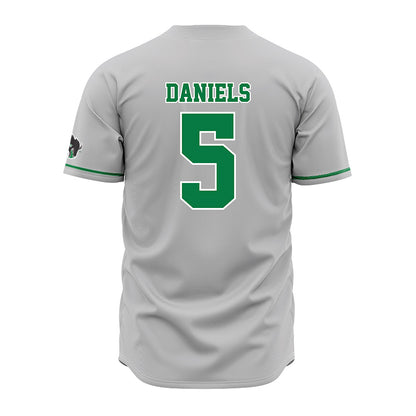 OKBU - NCAA Baseball : Jarrmez Daniels - Grey Jersey-1