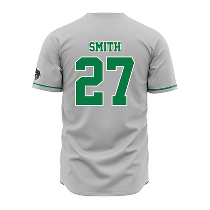 OKBU - NCAA Baseball : Braden Smith - Grey Jersey-1