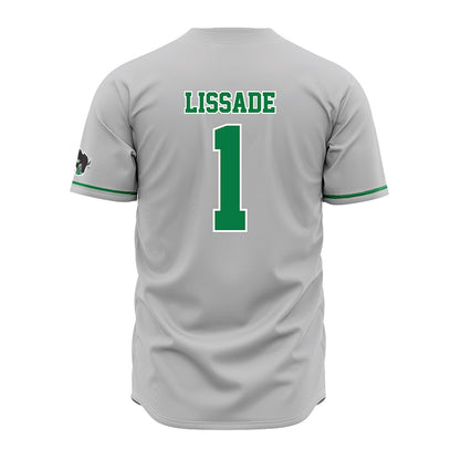 OKBU - NCAA Baseball : Isiah Lissade - Grey Jersey-1