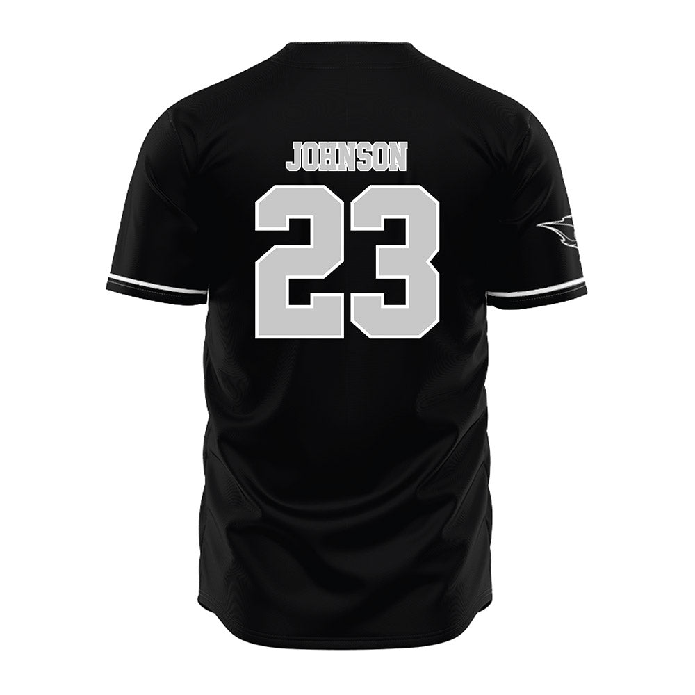 OKBU - NCAA Baseball : Quinn Johnson - Black Jersey-1