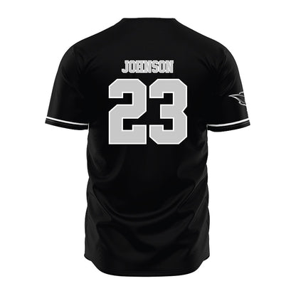 OKBU - NCAA Baseball : Quinn Johnson - Black Jersey-1