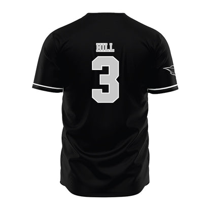OKBU - NCAA Baseball : Isaac Hill - Black Jersey-1