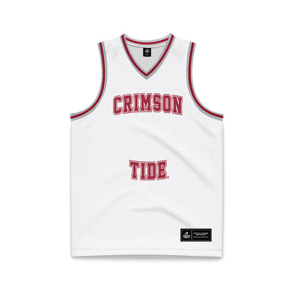 Alabama - Mens Basketball Alumni : Wimp Sanderson - White Basketball Jersey