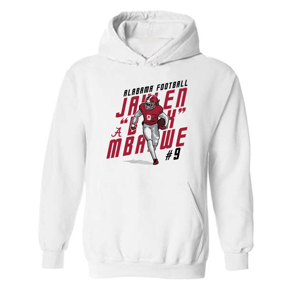 Alabama - NCAA Football : Jaylen Mbakwe - Individual Caricature Hooded Sweatshirt