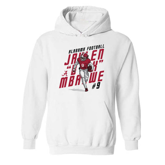 Alabama - NCAA Football : Jaylen Mbakwe - Individual Caricature Hooded Sweatshirt