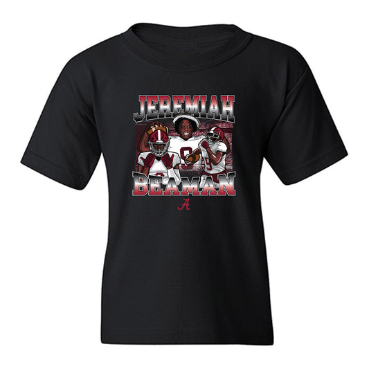 Alabama - NCAA Football : Jeremiah Beaman - Graphic Youth T-Shirt-0
