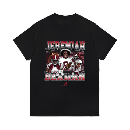 Alabama - NCAA Football : Jeremiah Beaman - Graphic Comfort Colors T-Shirt-0
