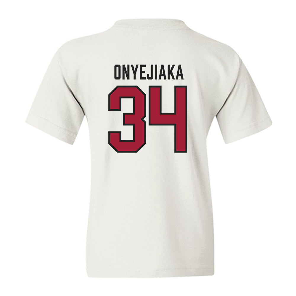 Alabama - NCAA Men's Basketball : Collins Onyejiaka - Youth T-Shirt-1