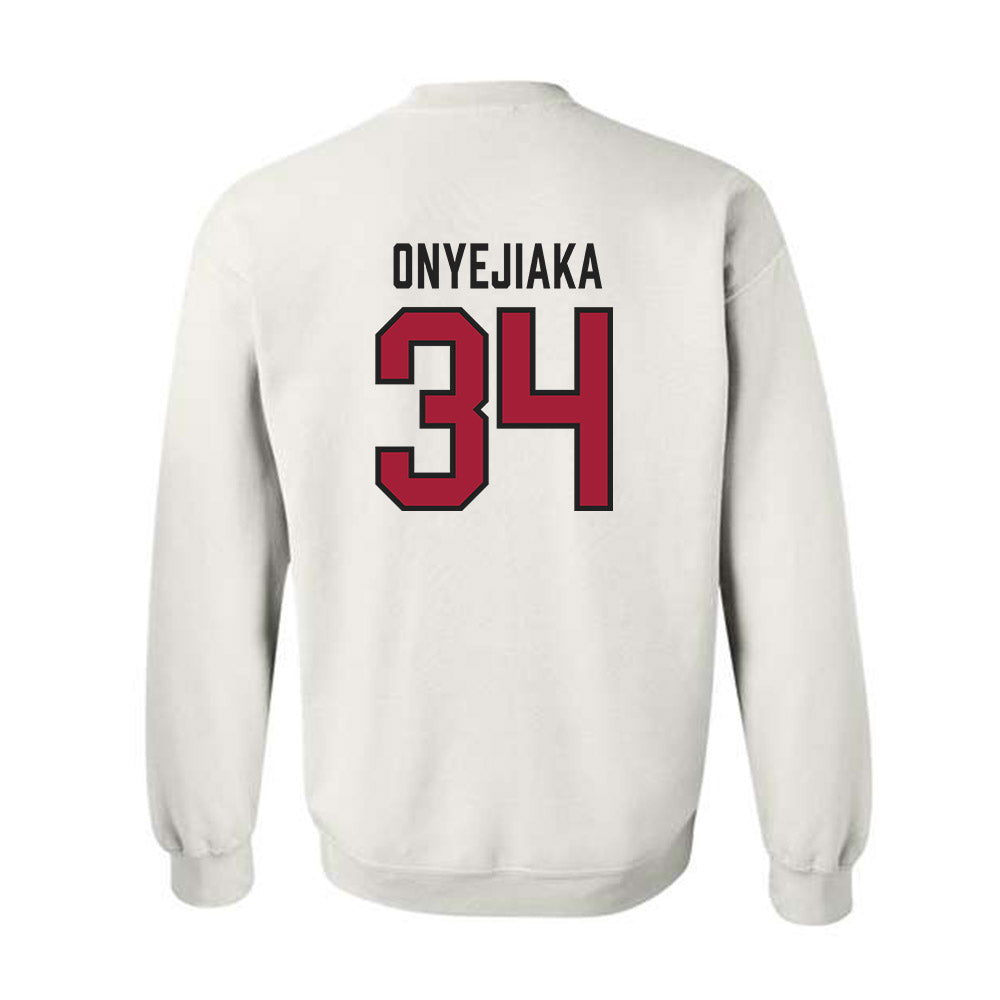 Alabama - NCAA Men's Basketball : Collins Onyejiaka - Crewneck Sweatshirt-1