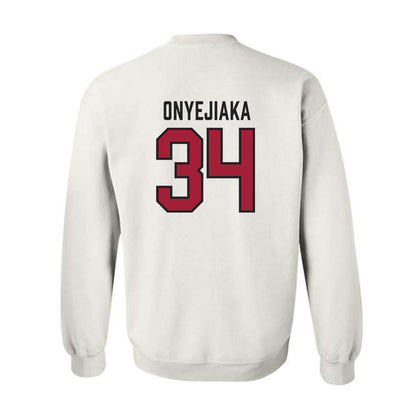 Alabama - NCAA Men's Basketball : Collins Onyejiaka - Crewneck Sweatshirt-1