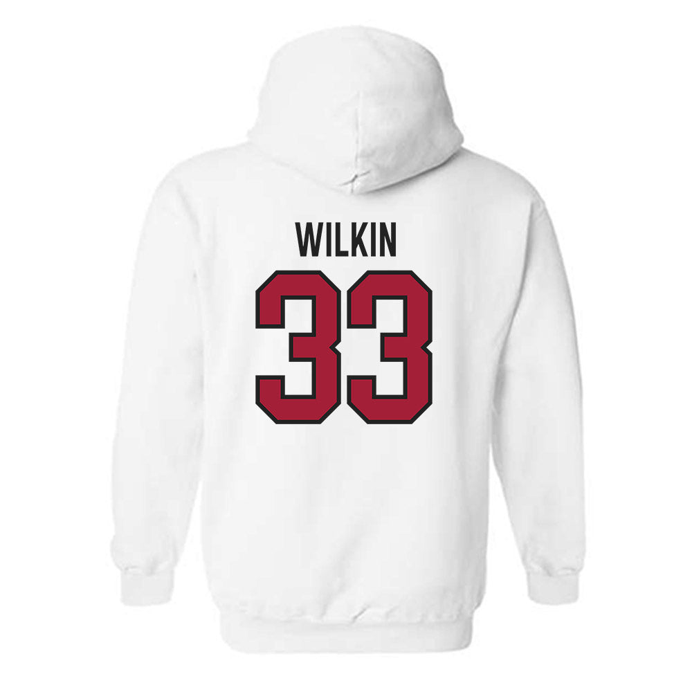 Alabama - NCAA Men's Basketball : Jonas Wilkin - Hooded Sweatshirt-1