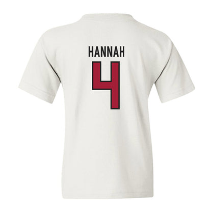 Alabama - NCAA Men's Basketball : Davion Hannah - Youth T-Shirt-1