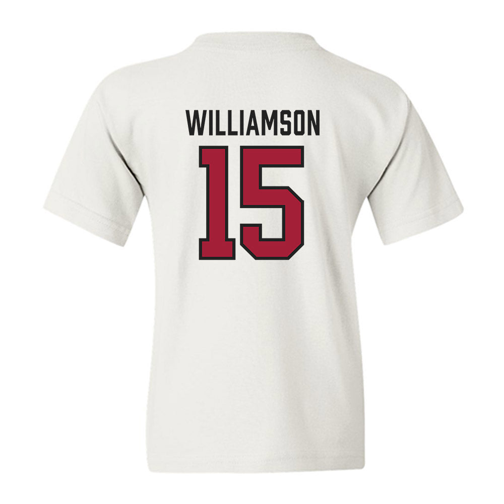 Alabama - NCAA Men's Basketball : Noah Williamson - Youth T-Shirt-1