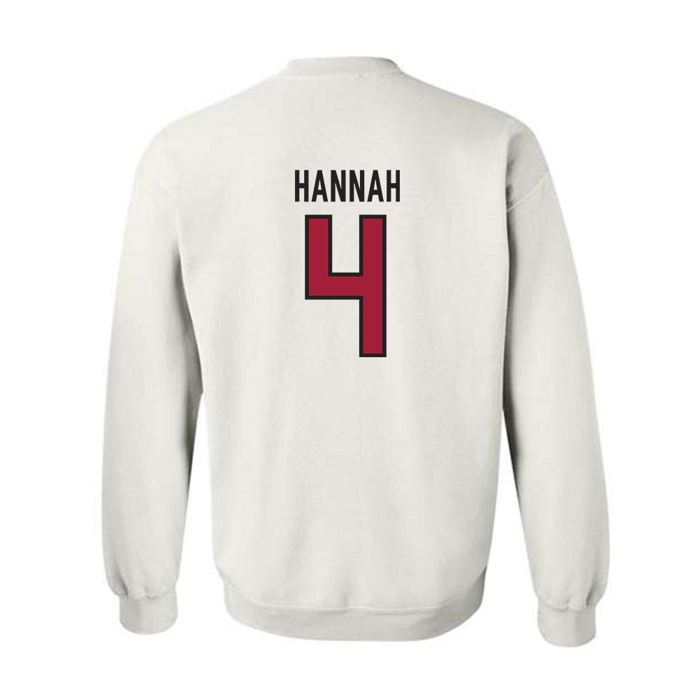 Alabama - NCAA Men's Basketball : Davion Hannah - Crewneck Sweatshirt-1