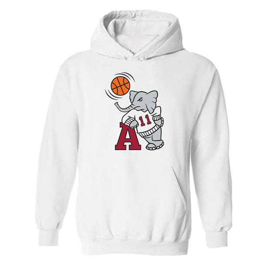 Alabama - NCAA Men's Basketball : Preston Murphy Jr - Hooded Sweatshirt-0