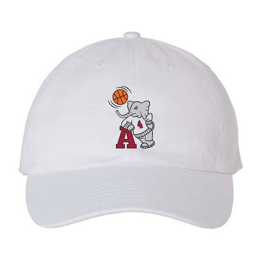 Alabama - NCAA Men's Basketball : Davion Hannah - Dad Hat-0