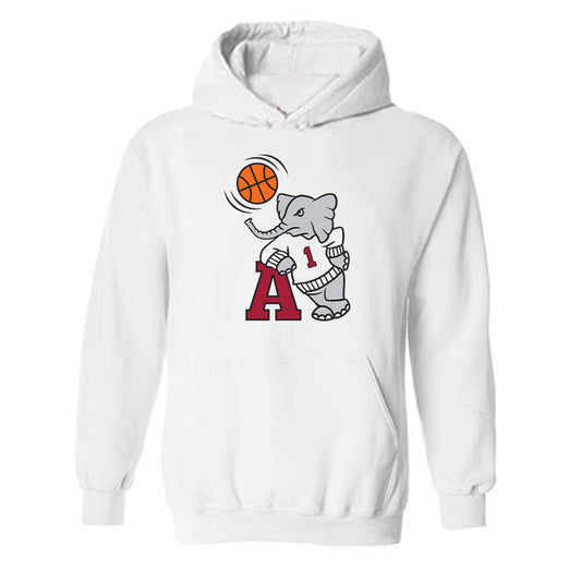 Alabama - NCAA Men's Basketball : Jalil Bethea - Hooded Sweatshirt-0