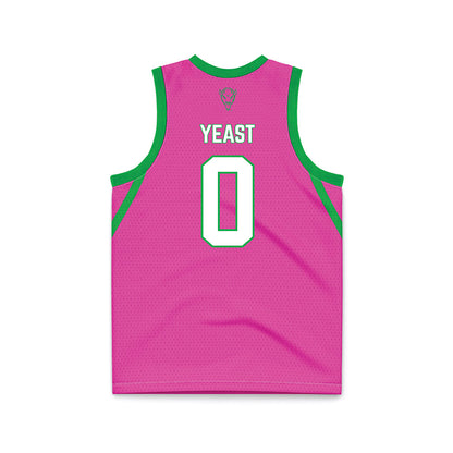 Marshall - NCAA Women's Basketball : Timberlynn Yeast - Pink Basketball Jersey