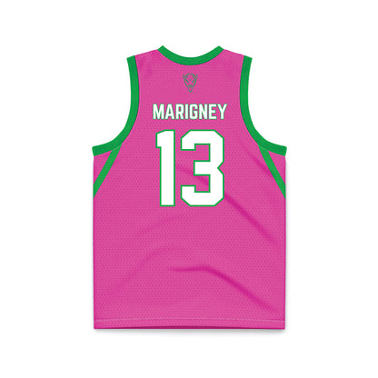 Marshall - NCAA Women's Basketball : Leyocha Somone Marigney - Pink Basketball Jersey