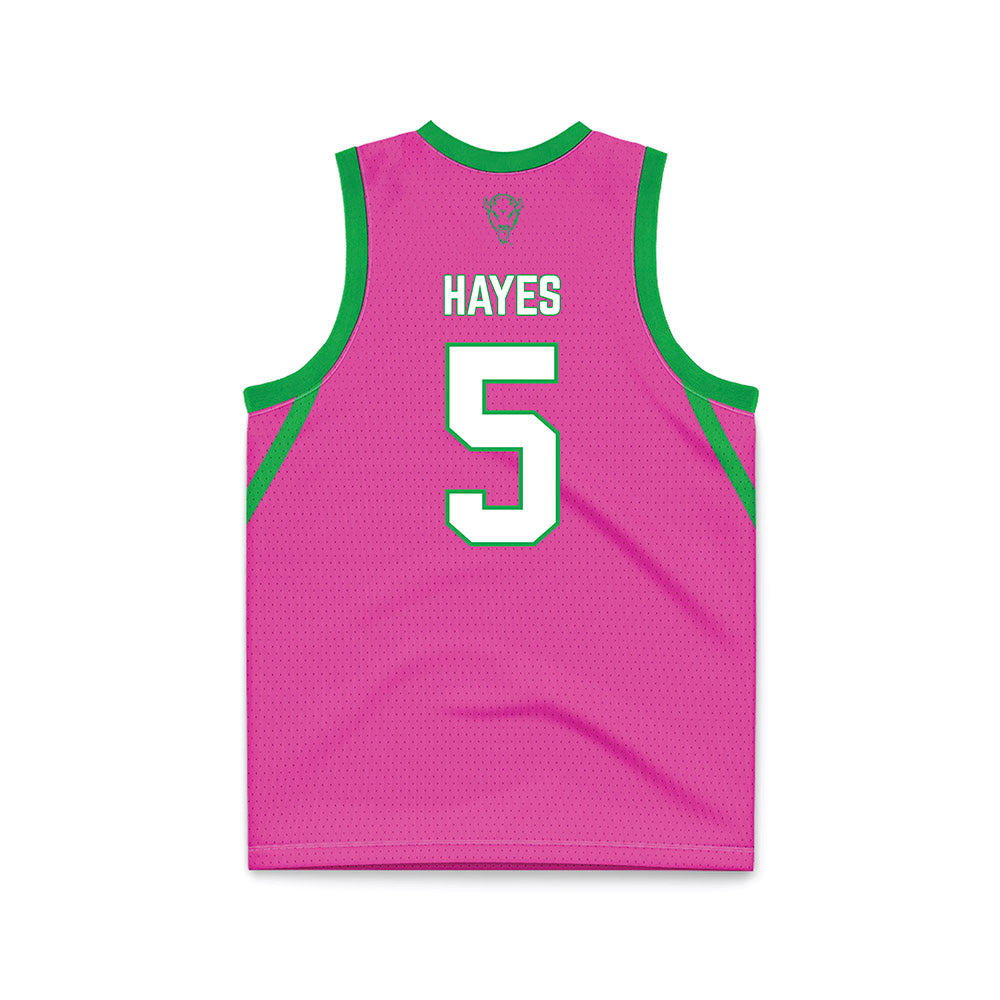 Marshall - NCAA Women's Basketball : Alasia Hayes - Basketball Jersey Pink