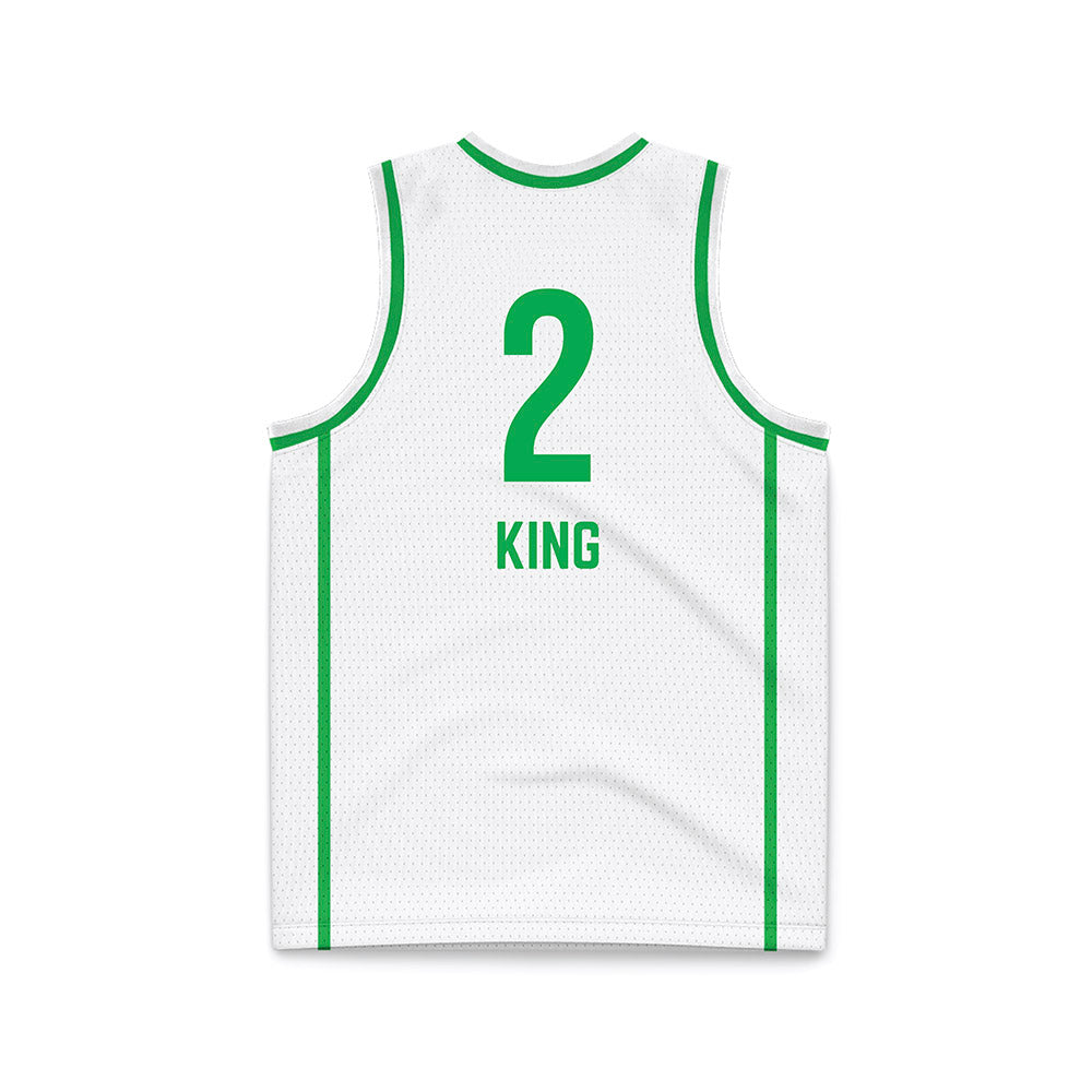 Marshall - NCAA Women's Basketball : Blessing King - White Basketball Jersey