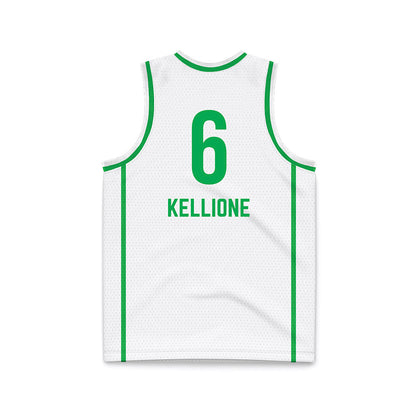 Marshall - NCAA Women's Basketball : Madison Kellione - White Basketball Jersey