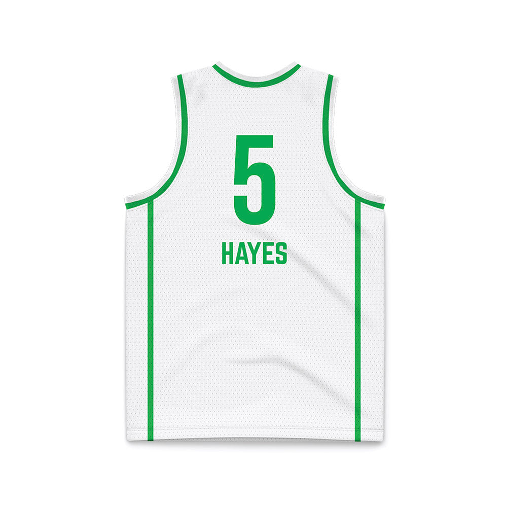 Marshall - NCAA Women's Basketball : Alasia Hayes - Basketball Jersey White