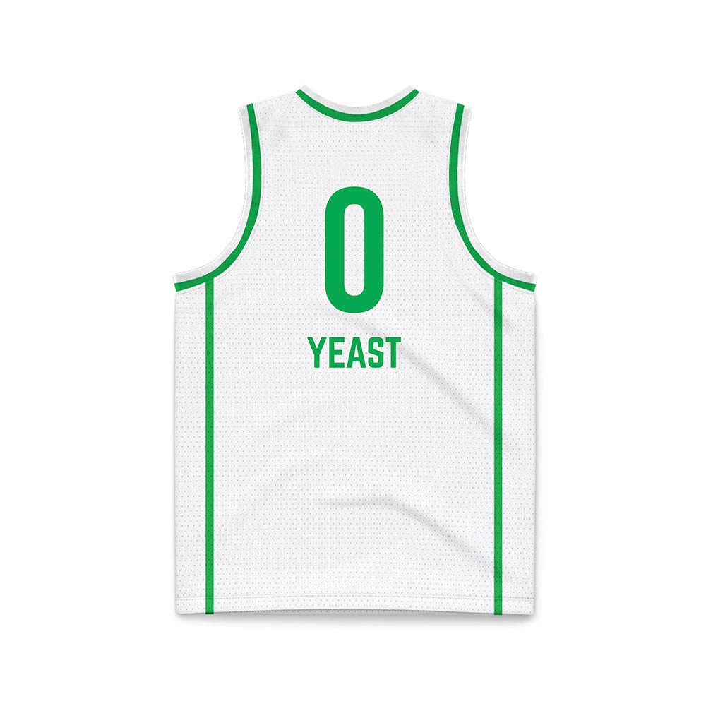 Marshall - NCAA Women's Basketball : Timberlynn Yeast - White Basketball Jersey