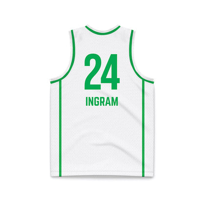 Marshall - NCAA Women's Basketball : Kassie Ingram - White Basketball Jersey