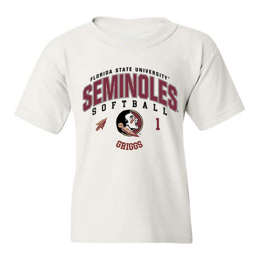 FSU - NCAA Softball : Hayley Griggs - Fashion Shersey Youth T-Shirt-0
