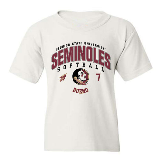 FSU - NCAA Softball : Angelee Bueno - Fashion Shersey Youth T-Shirt