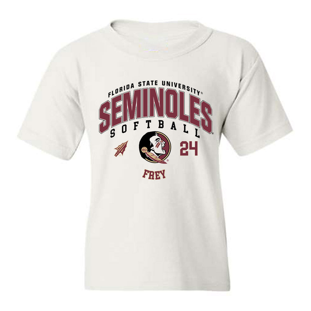 FSU - NCAA Softball : Madison Frey - Fashion Shersey Youth T-Shirt