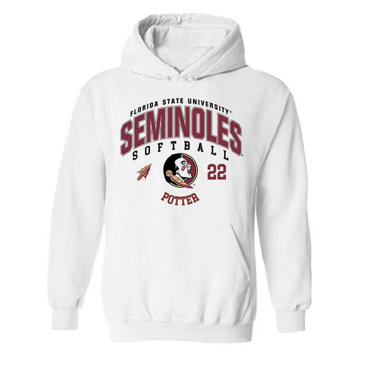 FSU - NCAA Softball : Annie Potter - Fashion Shersey Hooded Sweatshirt