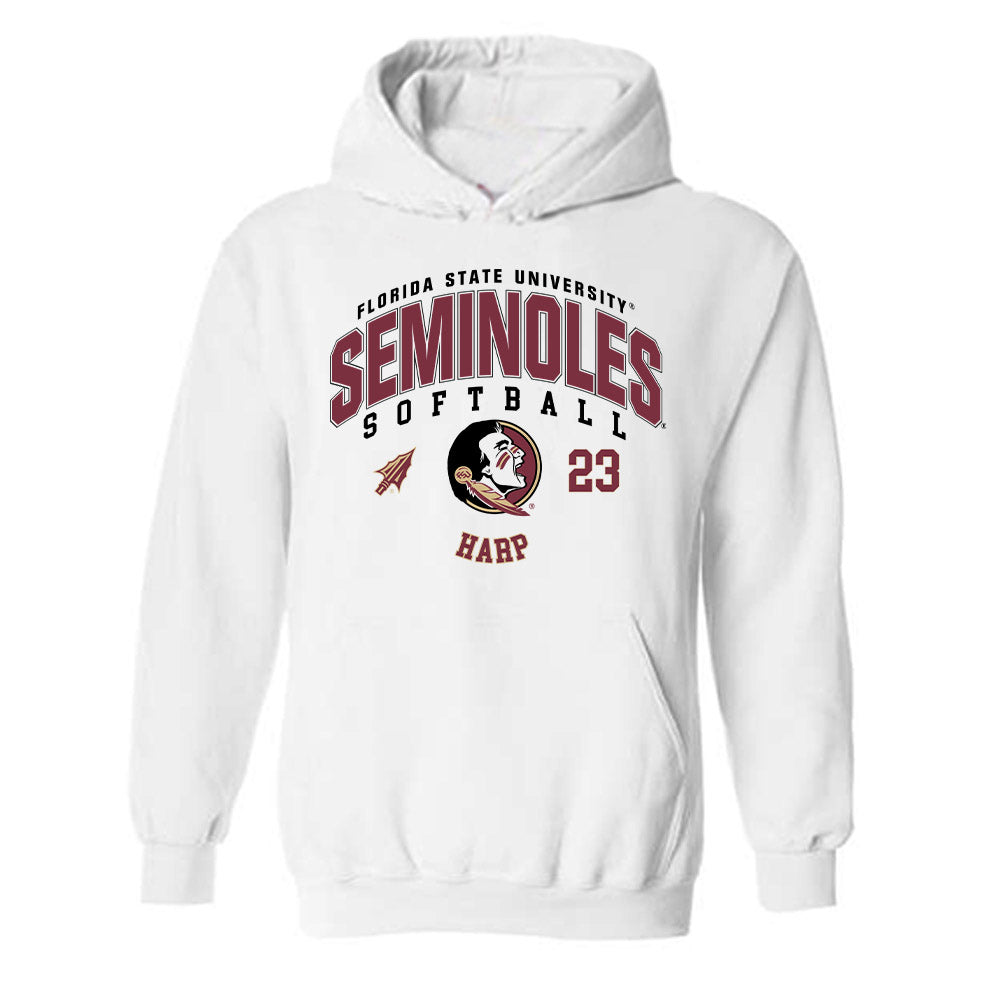 FSU - NCAA Softball : Kennedy Harp - Fashion Shersey Hooded Sweatshirt