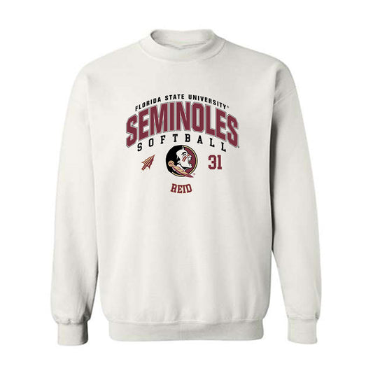 FSU - NCAA Softball : Makenna Reid - Fashion Shersey Crewneck Sweatshirt