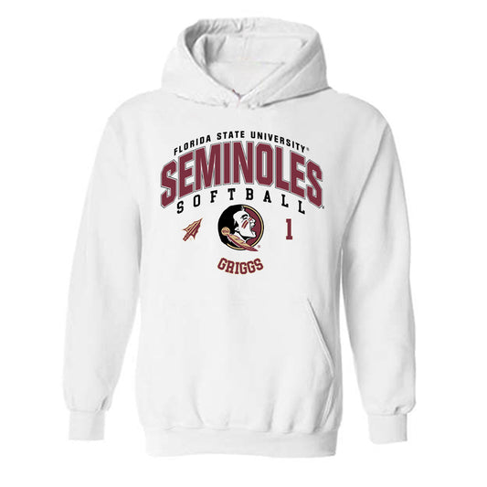 FSU - NCAA Softball : Hayley Griggs - Fashion Shersey Hooded Sweatshirt-0