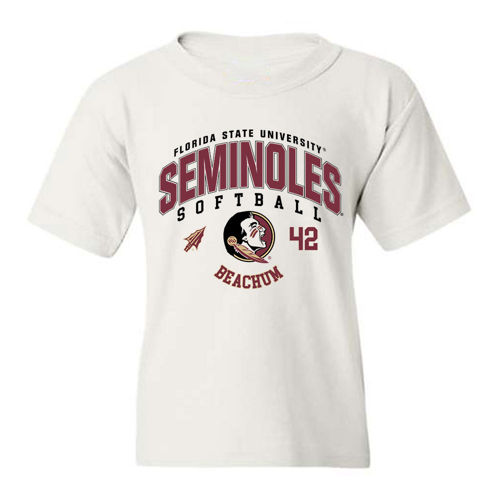 FSU - NCAA Softball : Jaysoni Beachum - Fashion Shersey Youth T-Shirt